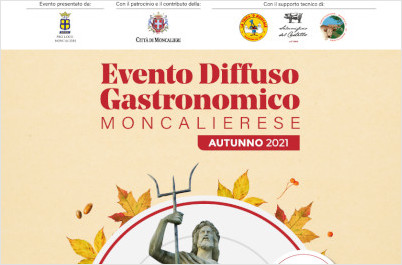 Evento Diffuso Gastronomico Moncalierese Autunno 2021