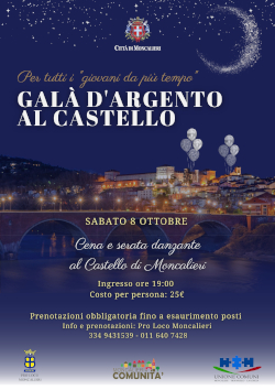 Galà d'Argento al Castello di Moncalieri