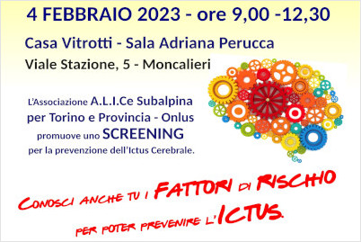 Screening per la prevenzione dell'ictus cerebrale