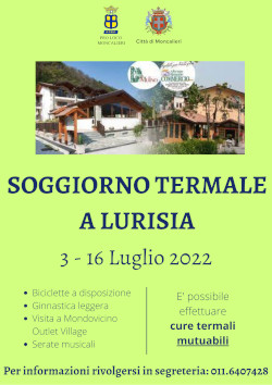 Soggiorno termale Lurisia 2022