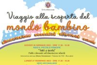 Viaggio alla scoperta del mondo bambino 2023 Viaggio alla scoperta del mondo bambino 2023